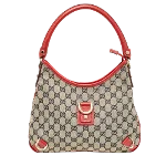 Beige Canvas Gucci Abbey