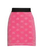 Pink Velvet Dolce & Gabbana Skirt