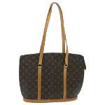 Brown Canvas Louis Vuitton Babylone