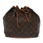 Brown Canvas Louis Vuitton Petit Noe