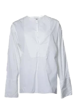 White Cotton Lee Shirt