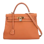 Brown Leather Hermès Kelly