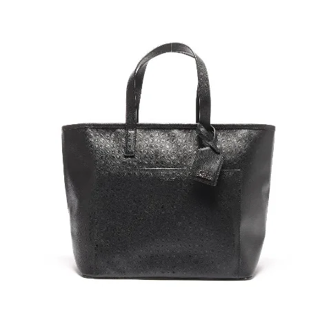 Black Leather Karl Lagerfeld Shoulder Bag