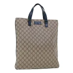 Beige Canvas Gucci Tote