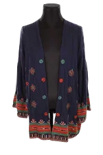 Blue Cotton Ba&sh Cardigan