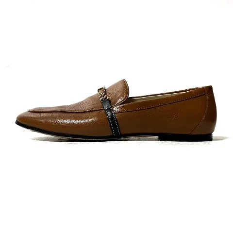 Brown Leather TOD's Flats
