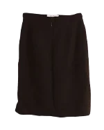 Black Polyester Max Mara Skirt