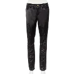 Black Satin Just Cavalli Pants