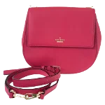 Pink Leather Kate Spade Shoulder Bag