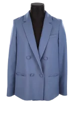 Blue Fabric Sézane Blazer