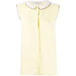 Yellow Fabric Versace Shirt