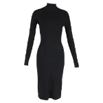 Black Wool Joseph Dress