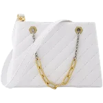 White Leather Off White Tote