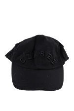 Black Cotton Closed Hat