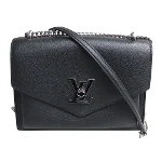 Black Leather Louis Vuitton MyLockMe
