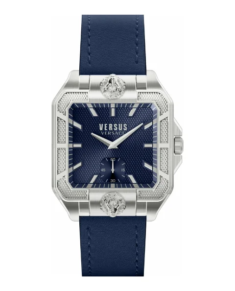 Blue Leather Versace Watch
