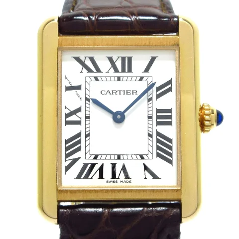 Brown Rose Gold Cartier Watch