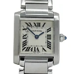 White Stainless Steel Cartier Watch