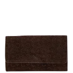 Brown Leather Celine Wallet