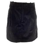 Black Corduroy Marni Skirt