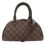 Brown Canvas Louis Vuitton Riviera