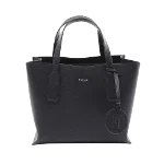 Black Fabric Furla Handbag