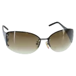 Brown Plastic Céline Sunglasses