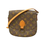 Brown Fabric Louis Vuitton Saint Cloud