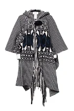 Grey Fabric Chloé Poncho