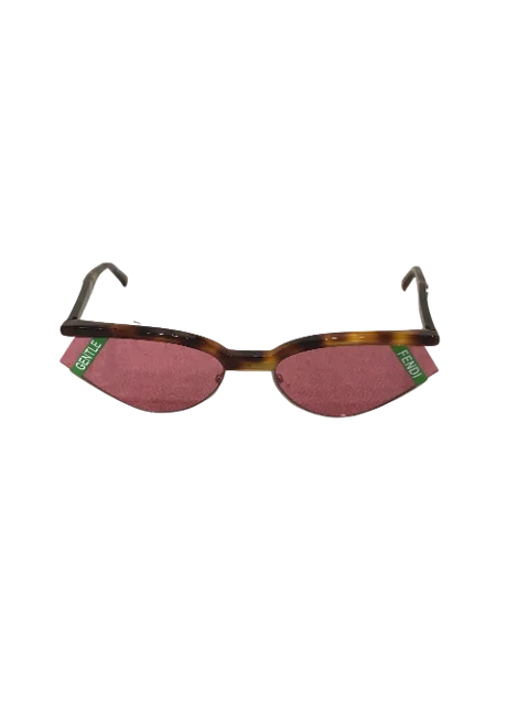 Pink Fabric Fendi Sunglasses