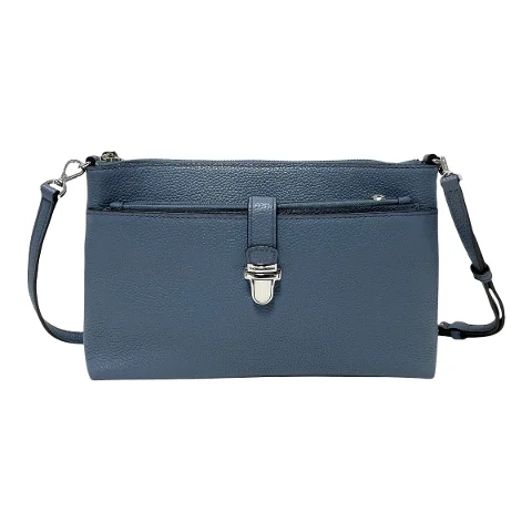 Blue Leather Michael Kors Shoulder Bag