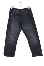 Black Cotton R13 Jeans