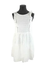 White Lace Sézane Dress