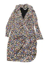 Multicolor Silk Veronica Beard Dress