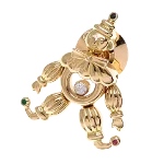 Gold Yellow Gold Chopard Brooch