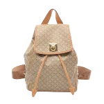 Beige Leather Celine Backpack