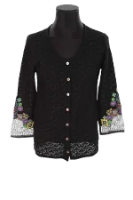 Black Viscose Christian Lacroix Top