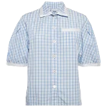 Blue Cotton Burberry Shirt