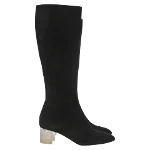 Black Suede Alaïa Boots