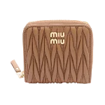 Brown Leather Miu Miu Wallet