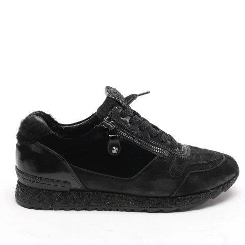 Black Leather Kennel & schmenger Sneakers