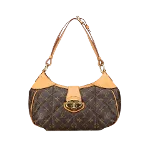 Brown Canvas Louis Vuitton City steamer