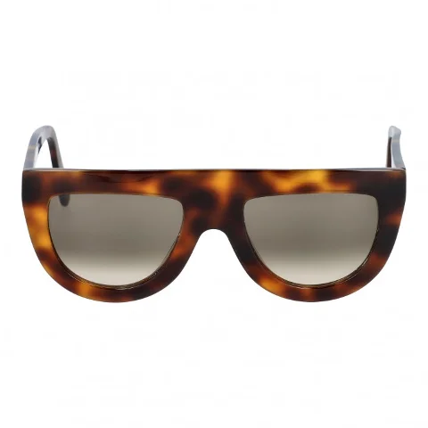 Brown Plastic Céline Sunglasses