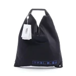 Black Cotton Maison Margiela Tote