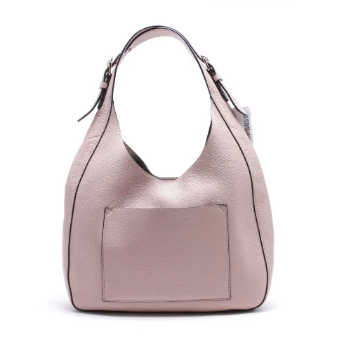 Pink Leather Coccinelle Shoulder Bag