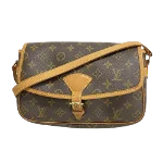 Brown Canvas Louis Vuitton Sologne