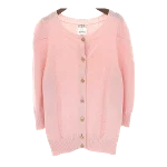 Pink Cashmere Chanel Cardigan