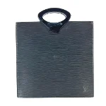 Black Leather Louis Vuitton Ombre