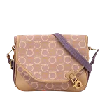 Purple Canvas Salvatore Ferragamo Crossbody Bag