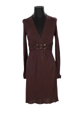 Brown Viscose Gucci Dress